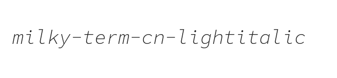 无衬线字体样式