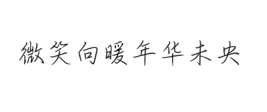 无衬线字体样式