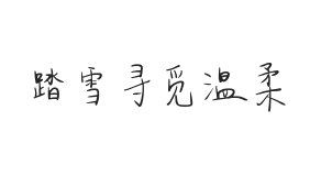 无衬线字体样式